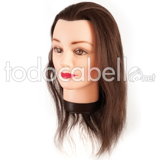 MANNEQUIN NATURAL HAIR 35-40 CM