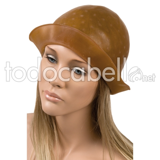 CAP STREAK BROWN RUBBER