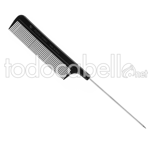 BOX 12 METALLIC TAIL COMB POLLIE 21,5 CM