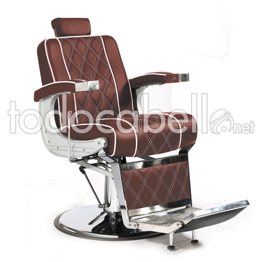 BARBER ARMCHAIR VIGOR MAROON