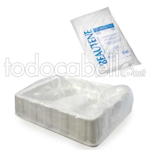 100 PLASTIC COVERS BASIN SPA