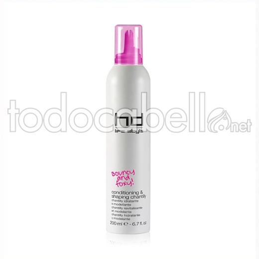 Farmavita Hd Lifestyle Bouncy & Foxy Chantilly Hidratante Y Modelane 200 Ml