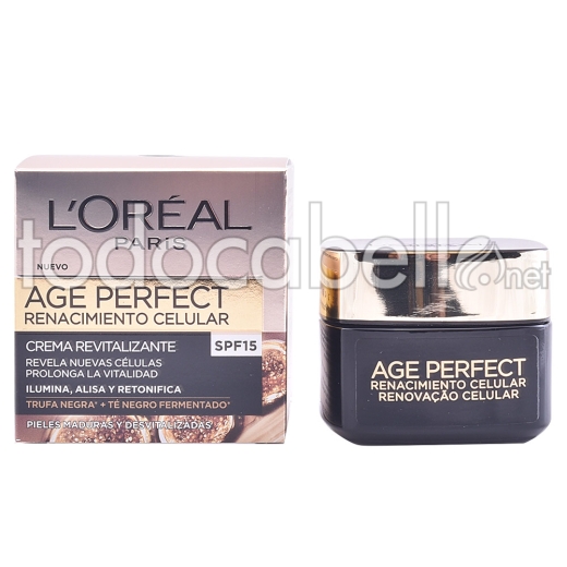 L'oréal Paris Age Perfect Renacimiento Celular Spf15 Crema Día 50 Ml