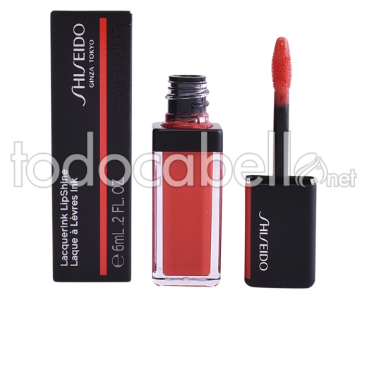 Shiseido Lacquerink Lipshine ref 305-red Flicker 6 Ml