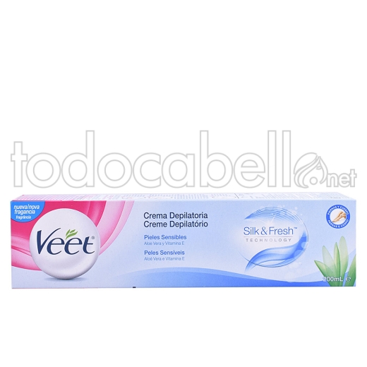 Veet Crema Depilatoria Piel Sensible 200 Ml