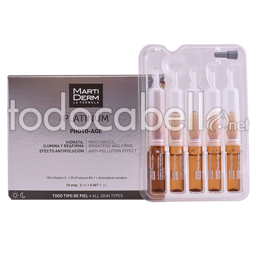 Martiderm Platinum Photo-age Ampoules 10 X 2ml