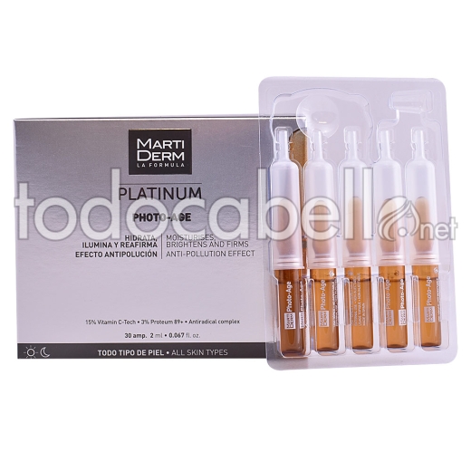 Martiderm Platinum Photo-age Ampoules 30 X 2ml