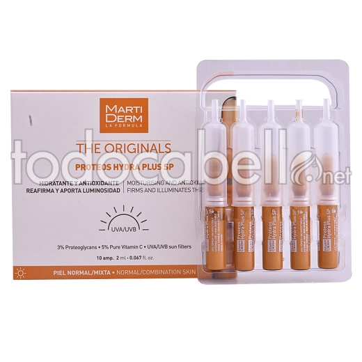 Martiderm The Originals Proteos Hidraplus Sp Ampoules 10 X 2ml