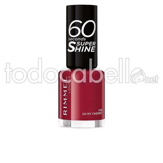 Rimmel London 60 Seconds Super Shine ref 710-oh My Cherry