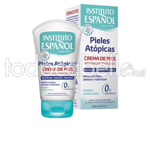 Instituto Español Piel Atópica Crema Hidratante Y Reparadora Pies 100ml