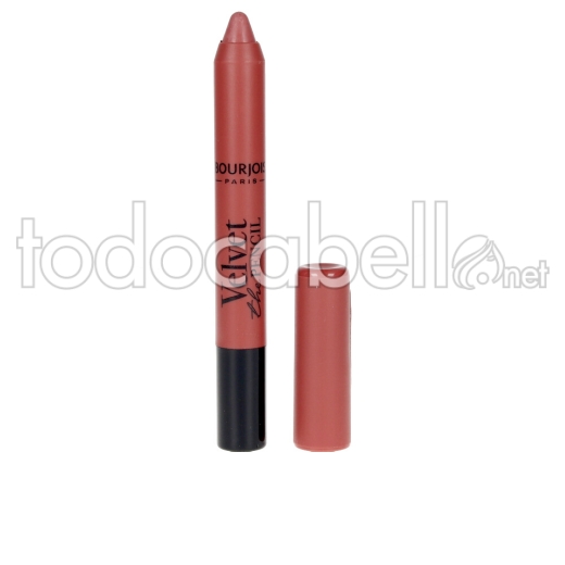 Bourjois Velvet The Pencil Matt Lipstick ref 008-less Is Brown