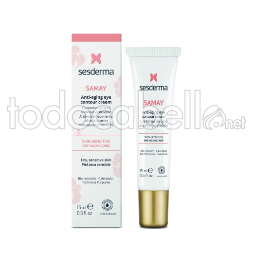 Sesderma Samay Crema Ojos Antienvejecimiento Piel Sensible 15 Ml