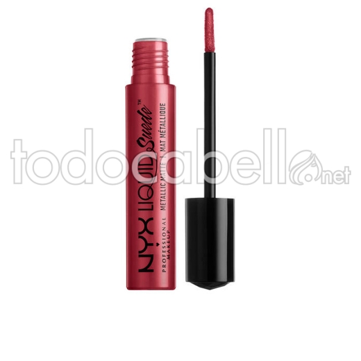 Nyx Liquid Suede Metallic Matte ref modern Maven