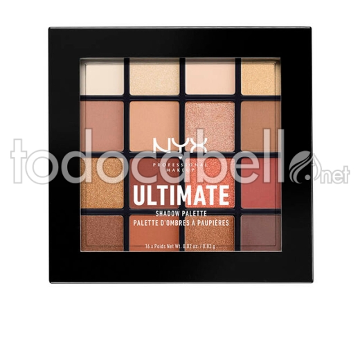 Nyx Ultimate Shadow Palette ref warm Neutrals 16x0,83 Gr