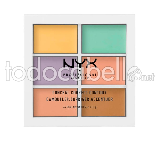 Nyx Conceal Correct Contour Palette 6x1,5 Gr