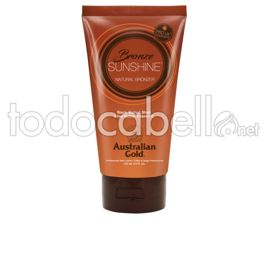 Australian Gold Sunshine Bronze Natural Bronzer Professional Lotion 133ml