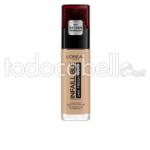 L'oréal Paris Infaillible 24h Fresh Wear Foundation ref 235-miel 30 Ml