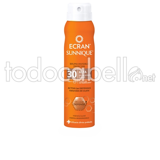 Ecran Ecran Sunnique Proteción Aerosol Vaporizador Spf30 75 Ml