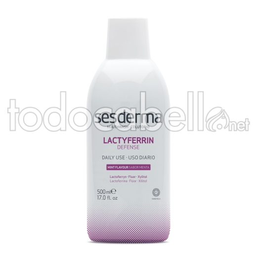 Sesderma Lactyferrin Defense Mouthwash Mint Flavour 500 Ml