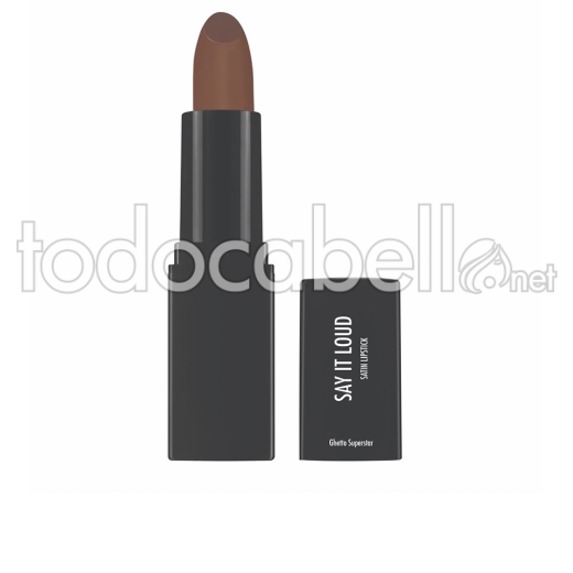 Sleek Say It Loud Satin Lipstick ref no Scrubs