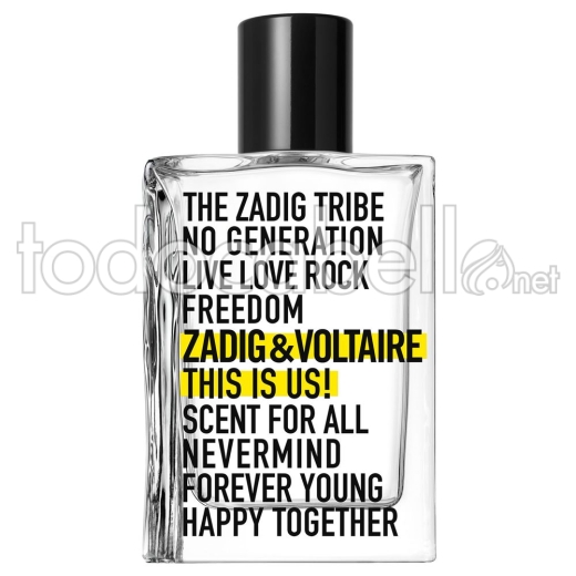 Zadig & Voltaire This Is Us Edt Vaporizador 50 Ml