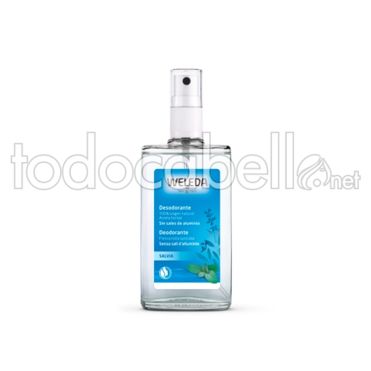 Weleda Salvia Desodorante 100% Origen Natural Spray 100 Ml