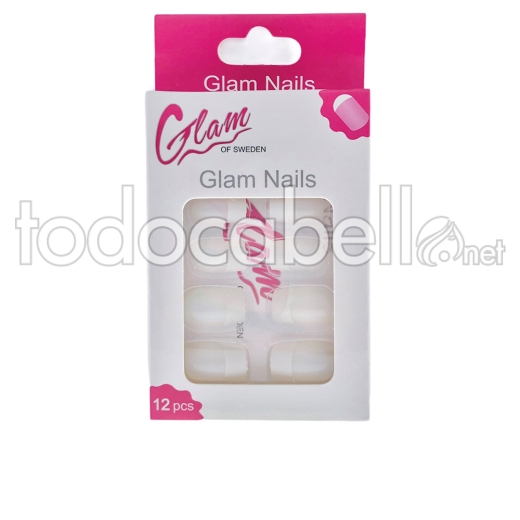 Glam Of Sweden Nails Fr Manicure ref white 12 Gr