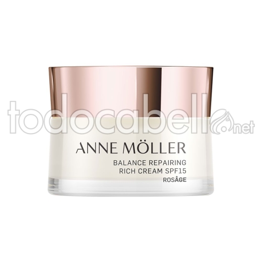 Anne Möller Rosâge Balance Rich Repairing Cream Spf15 50 Ml