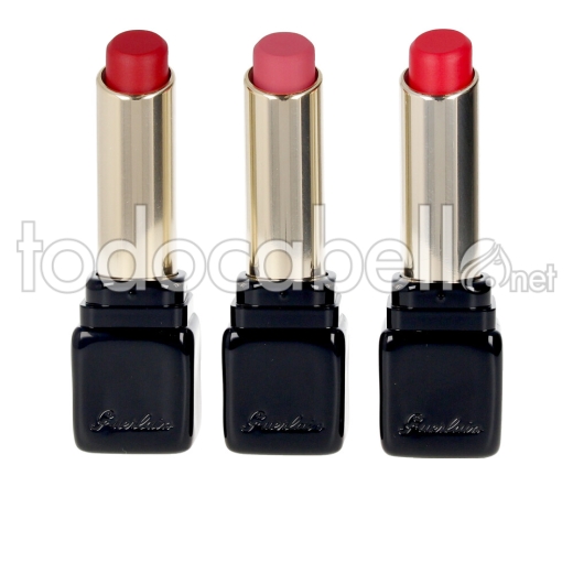 Guerlain Kisskiss Tender Matte Lote 4 Pz