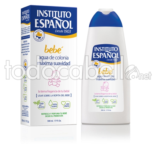 Instituto Español Bebé Agua De Colonia Máxima Suavidad 500 Ml