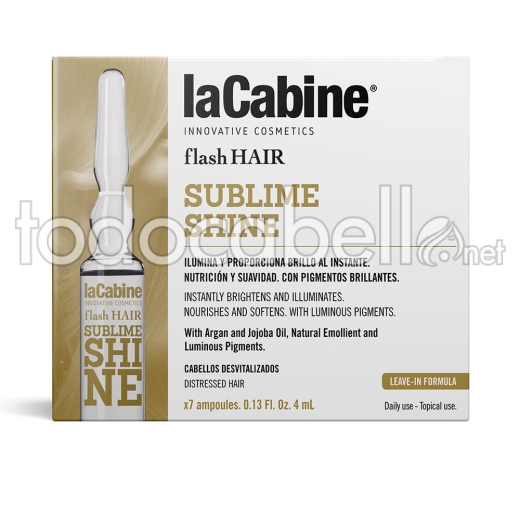 La Cabine Flash Hair Brillo Sublime 7 X 4ml                            