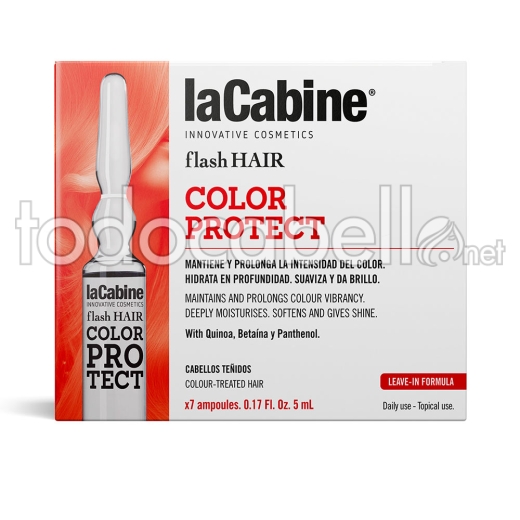 La Cabine Flash Hair Color Protect 7 X 5ml                            