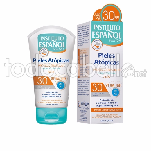 Instituto Español Piel Atópica Protección Solar Facial Y Corporal Spf30 150ml