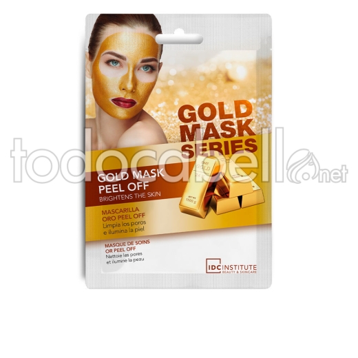 Idc Institute Gold Mask Series Peel Off Mask Lote 12 Pz