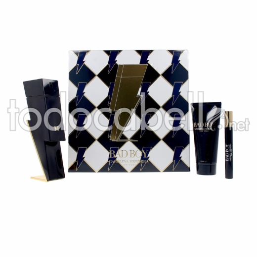 Carolina Herrera Bad Boy Lote 3 Pz