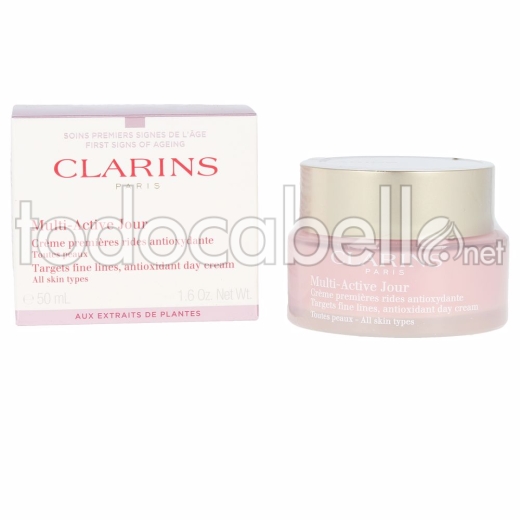 Clarins Multi-active Crème Jour Toutes Peaux 50 Ml