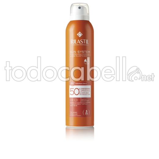 Rilastil Sun System Spf50+ Spray Transparente 200 Ml