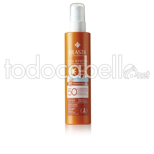 Rilastil Sun System Spf50+ Baby Spray Transparente 200 Ml