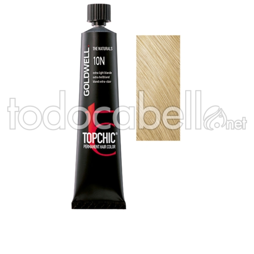 Goldwell Topchic Permanent Hair Color #10n 60 Ml