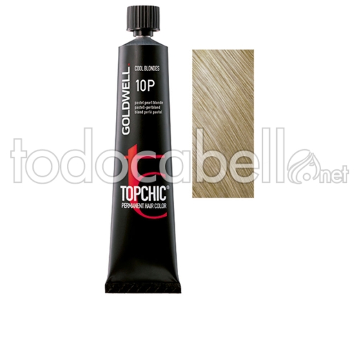 Goldwell Topchic Permanent Hair Color #10p 60 Ml