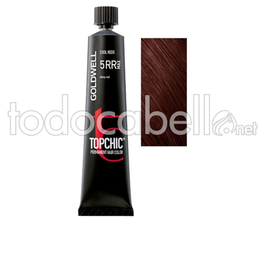 Goldwell Topchic Permanent Hair Color #5rr 60 Ml