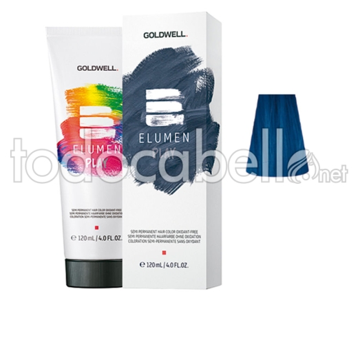 Goldwell Elumen Play Semi Permanent Hair Color Oxidant-free #blue 120 Ml