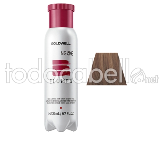 Goldwell Elumen Long Lasting Hair Color Oxidant Free #ng@6 200 Ml