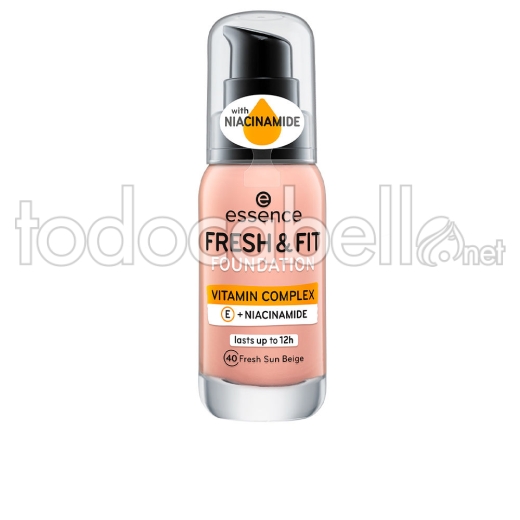 Essence Fresh & Fit Maquillaje ref 40-fresh Sun Beige 30 Ml