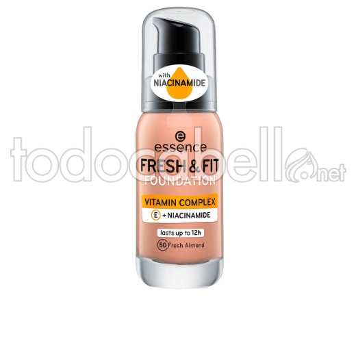 Essence Fresh & Fit Maquillaje ref 50-fresh Almond 30 Ml