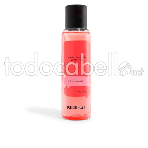 Platanomelón Aceite De Masaje ref fresa 100 Ml