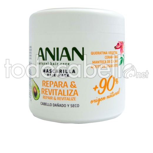 Anian Repara & Revitaliza Mascarilla Queratina Vegetal 350 Ml