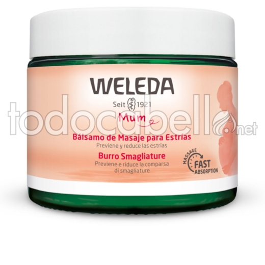 Weleda Mum Bálsamo De Masaje Para Estrías 150 Ml