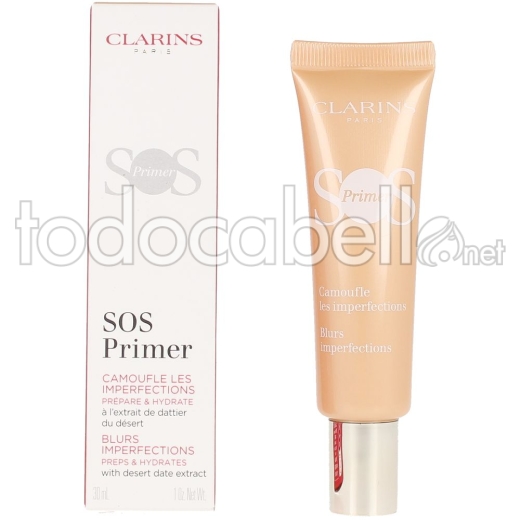 Clarins Sos Primer Prebase ref 02-peach 30 Ml