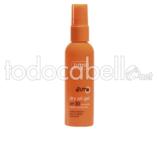 Ziaja Sun Gel Protector Solar De Aceite Seco Spf20 90 Ml